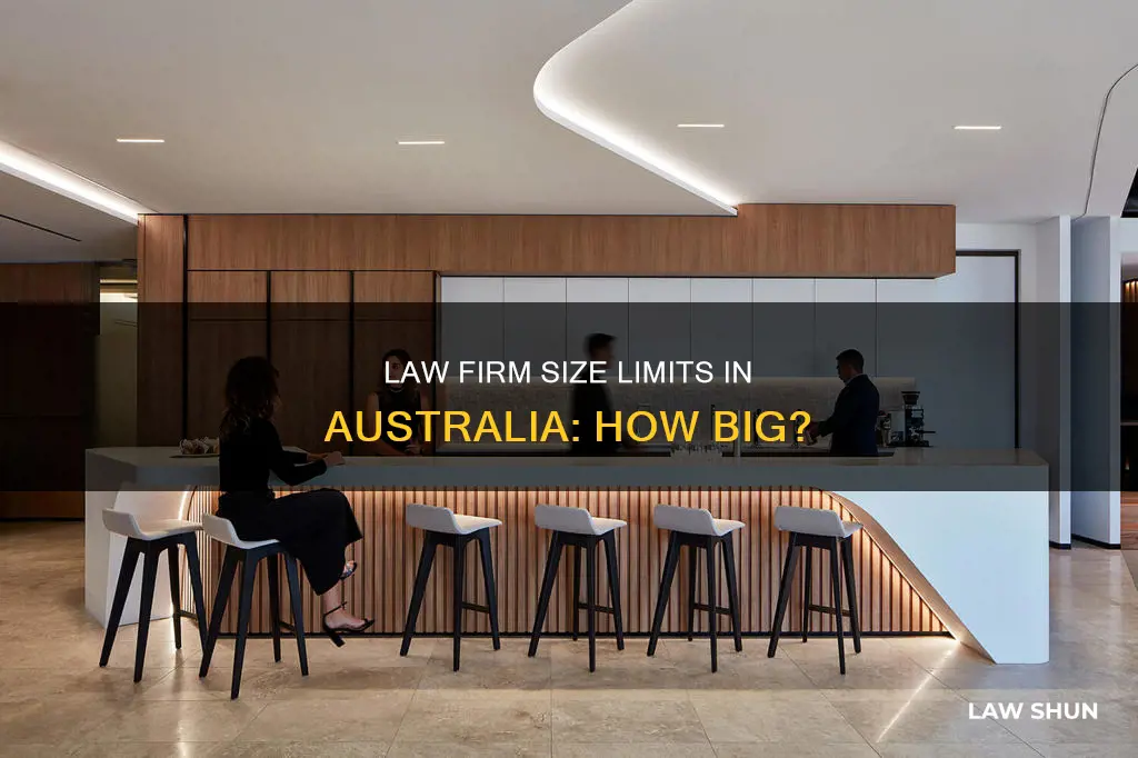 how big can a law firm be in australia