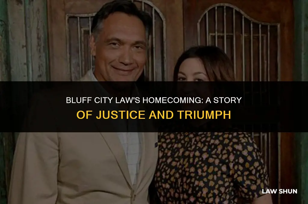 how bluff city law came home