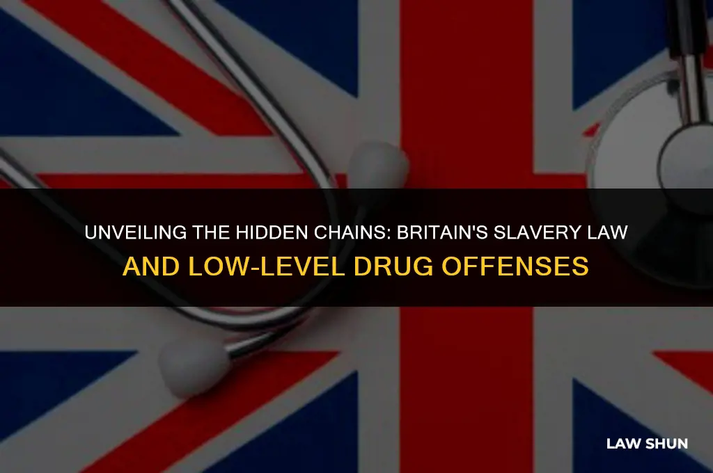 how britain slavery law lowlevel drug