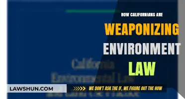 Leveraging Environmental Law: California's New Frontline in Policy Warfare