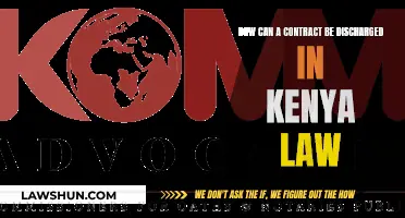 Contract Discharge Methods Under Kenyan Law