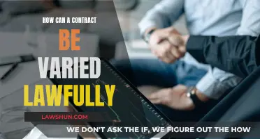 Contract Variations: Lawful Amendments Explained