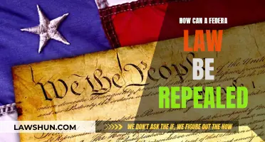 The Process of Repealing Federal Laws