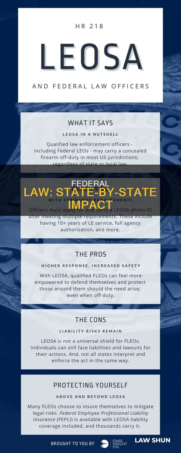 how can a federal law in one state