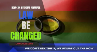 Marriage Law Amendments: Federal Changes Explored