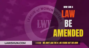 Amending Laws: A Step-by-Step Guide