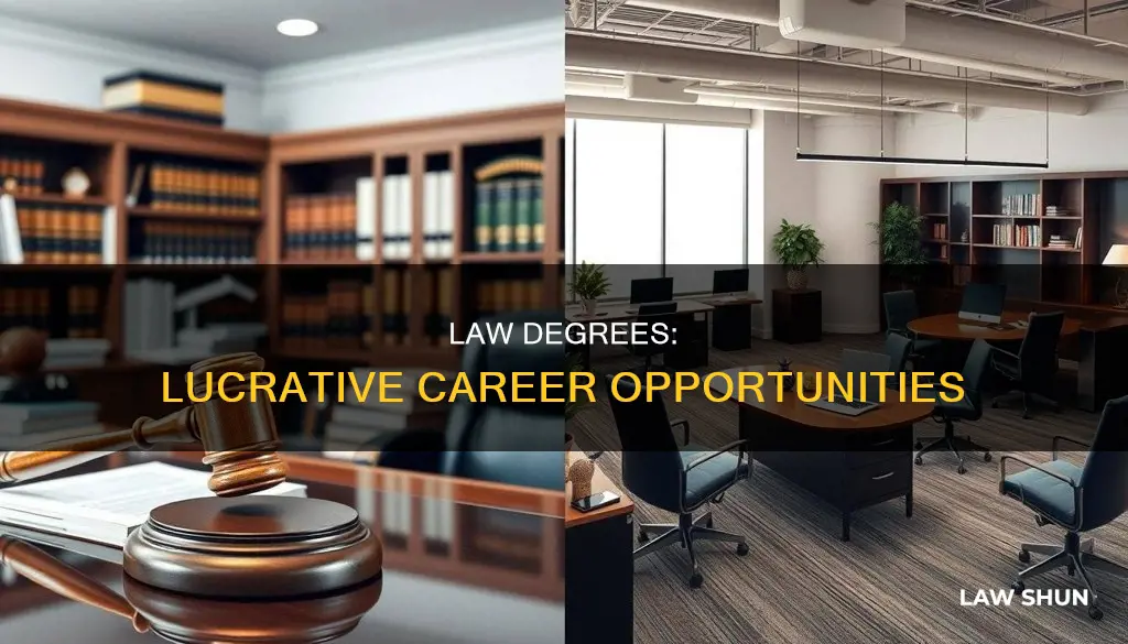 how can a law degree make yo money
