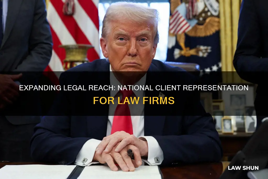 how can a law firm represent clients nationally