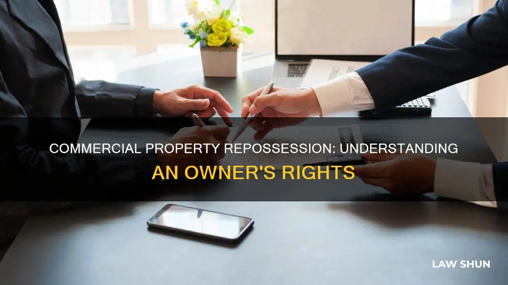 how can a owner repossess a commerical property laws