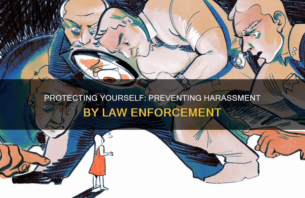 how can a person prevent harassment by law enforcement