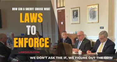 Sheriff's Discretion: Choosing Which Laws to Enforce