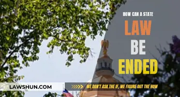 Ending State Laws: What's the Process?