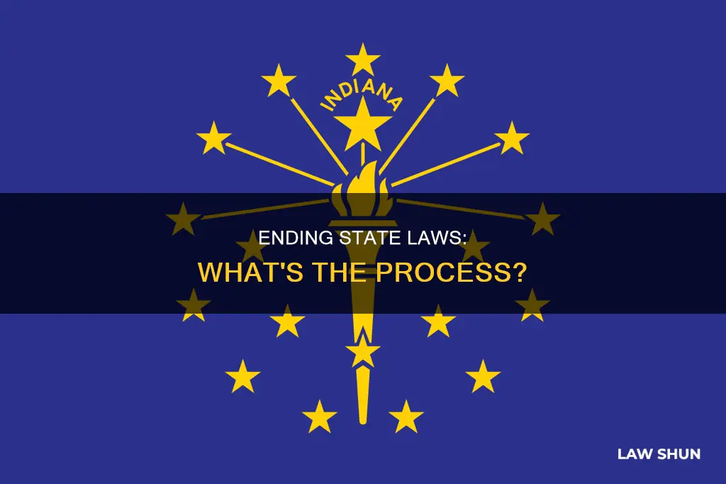 how can a state law be ended
