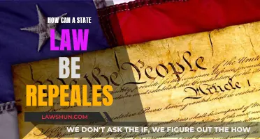 The Process of Repealing State Laws