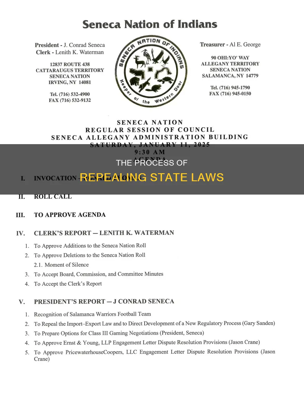 how can a state law be repeales