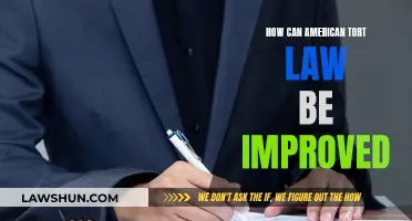 Tort Law Reform: A Necessary Evolution for America