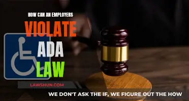 Employers: Violating ADA Law and Your Rights