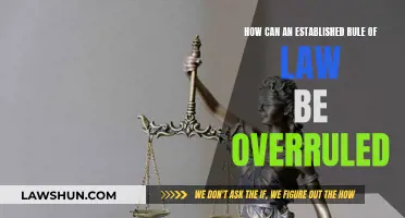 The Evolution of Law: Overruling Established Rules