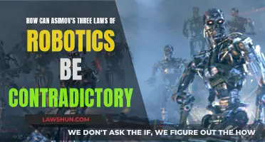 Asimov's Laws: Contradictory Conundrum