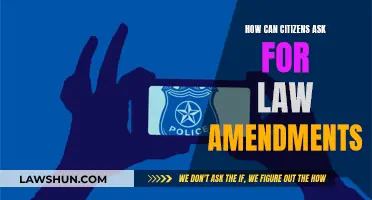 Petitioning for Change: A Guide to Law Amendments