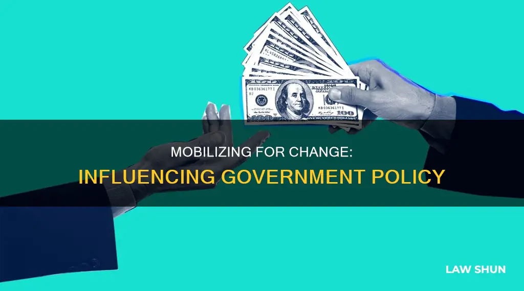 how can citizens influence the government to pass a law