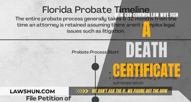 Common-Law Wife: Signing a Death Certificate