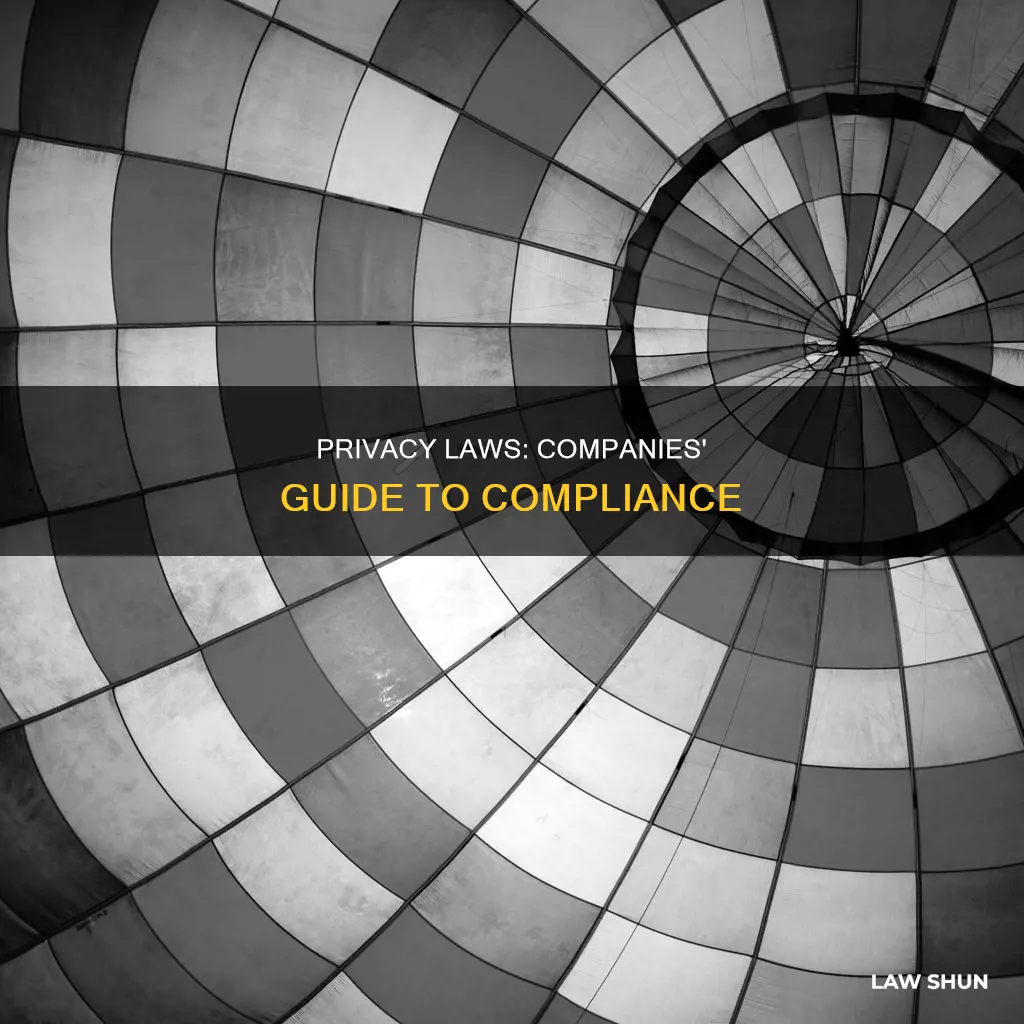 how can companies act in accordance to privacy laws