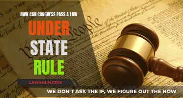 Congress and State Rule: Lawmaking Process