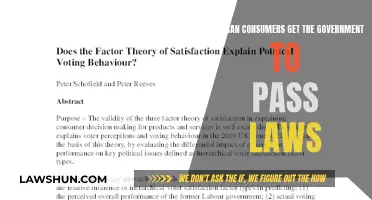 Consumers: Power to Influence Government Policy