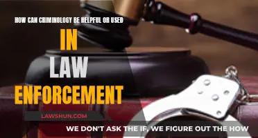 Criminology: Aiding Law Enforcement