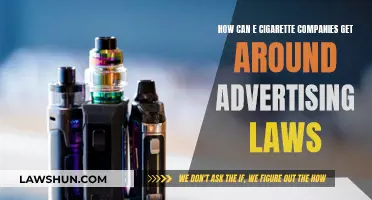 E-Cig Companies: Dodging Ad Laws with Tricks