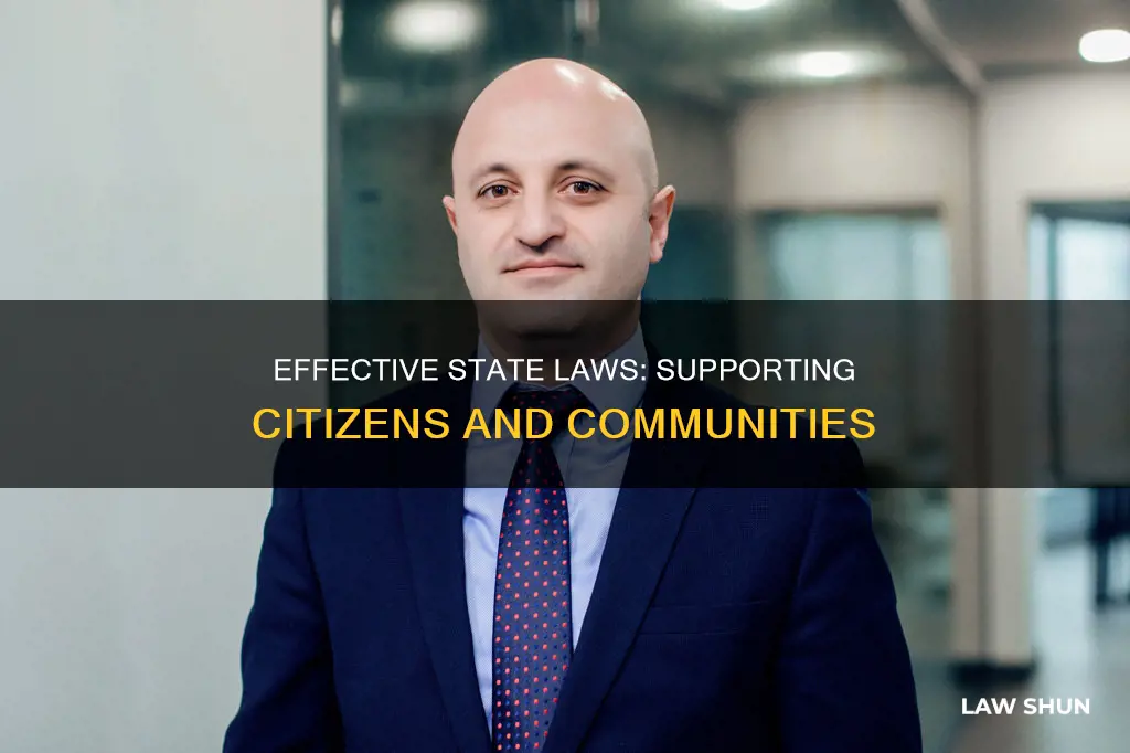 how can effective state laws best support