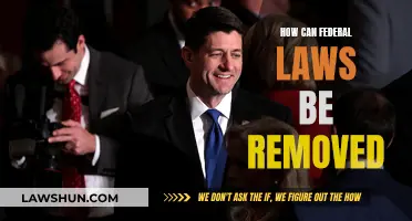 Removing Federal Laws: A Step-by-Step Guide