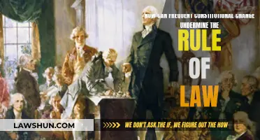 Constitutional Tinkering: Rule of Law Undermined?