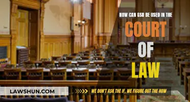 GSR Testing: Court Admissibility and Applications