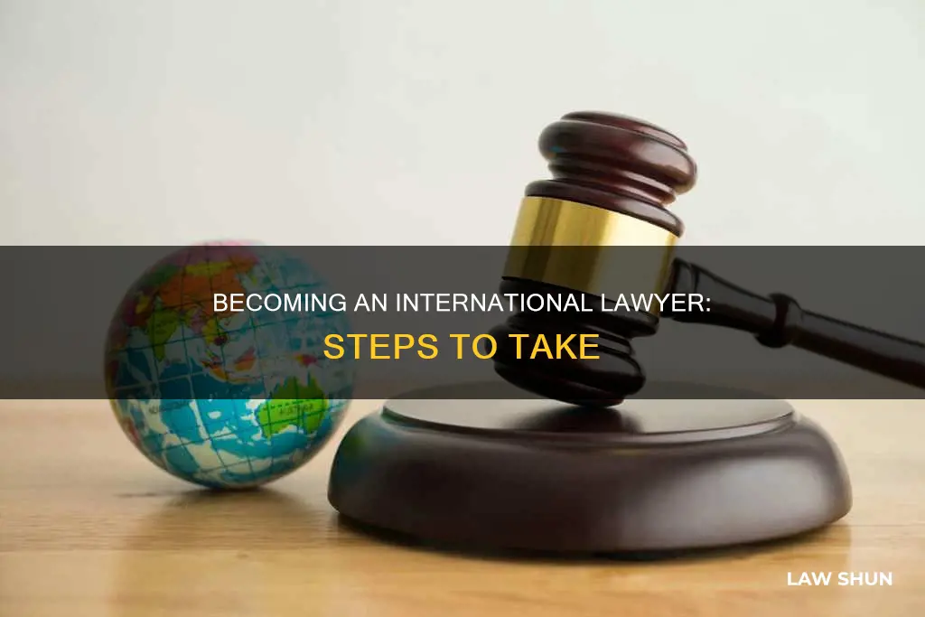 how can i become part of the international law
