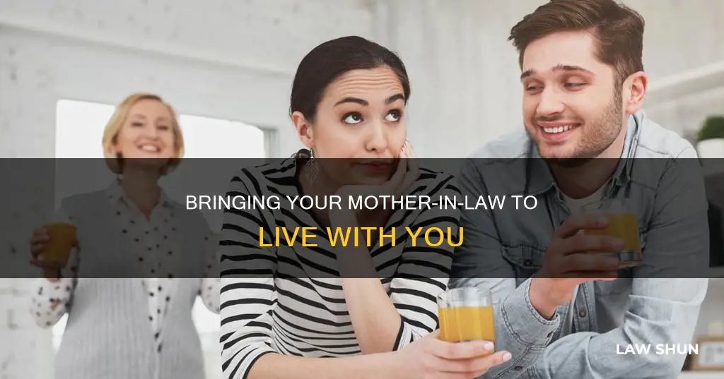 how can i bring my mother in law to us