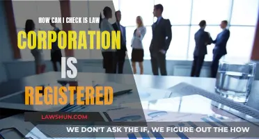 Is Your Law Corporation Registered? Check Now