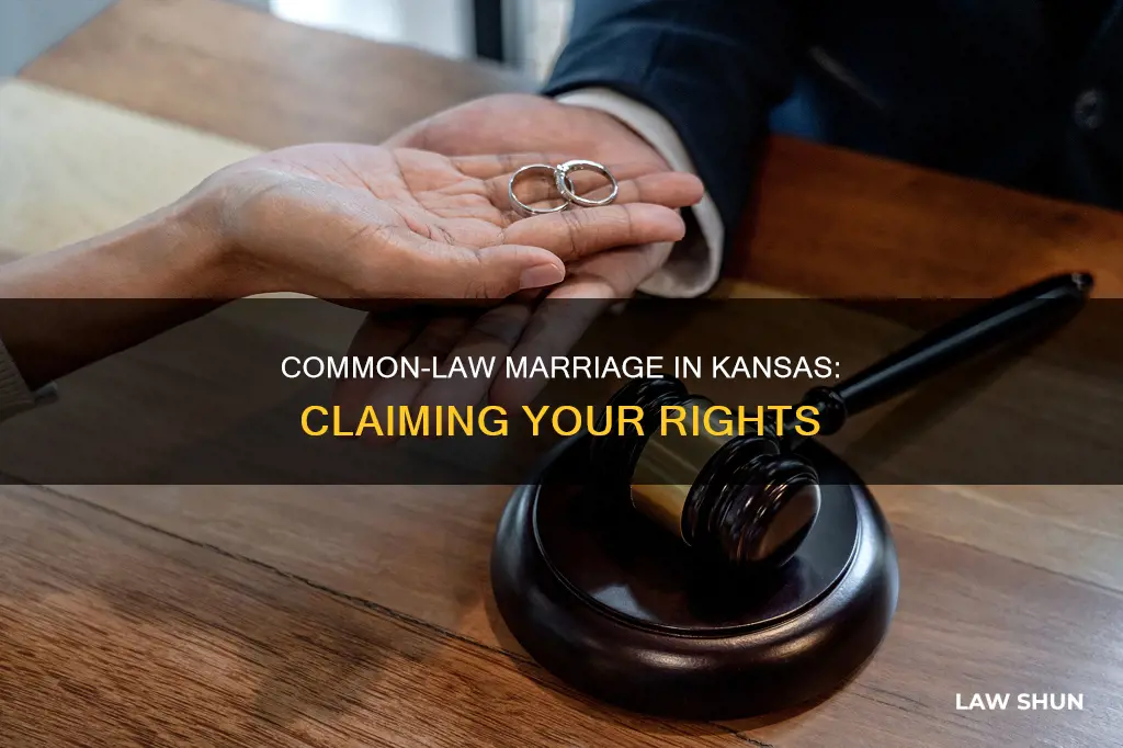 how can i claim common law marriage in kansas
