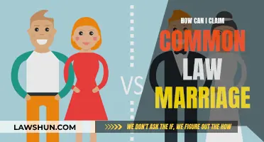 Common-Law Marriage: Claiming Your Rights