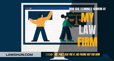 Streamlining Your Law Firm: Eliminating Servers, Enhancing Efficiency