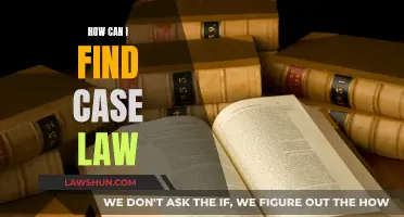 Finding Case Law: Strategies for Success