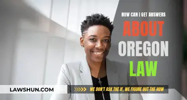 Oregon Law: Your Questions Answered