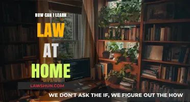 Study Law at Home: A Comprehensive Guide