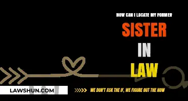 Finding a Former Sister-in-Law: Strategies and Tips