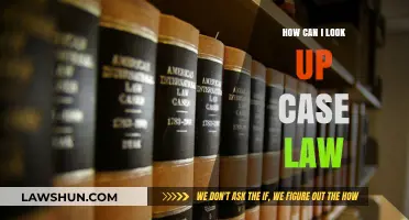 Finding Case Law: A Guide to Legal Research