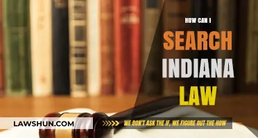 Finding Indiana Law: A Comprehensive Guide