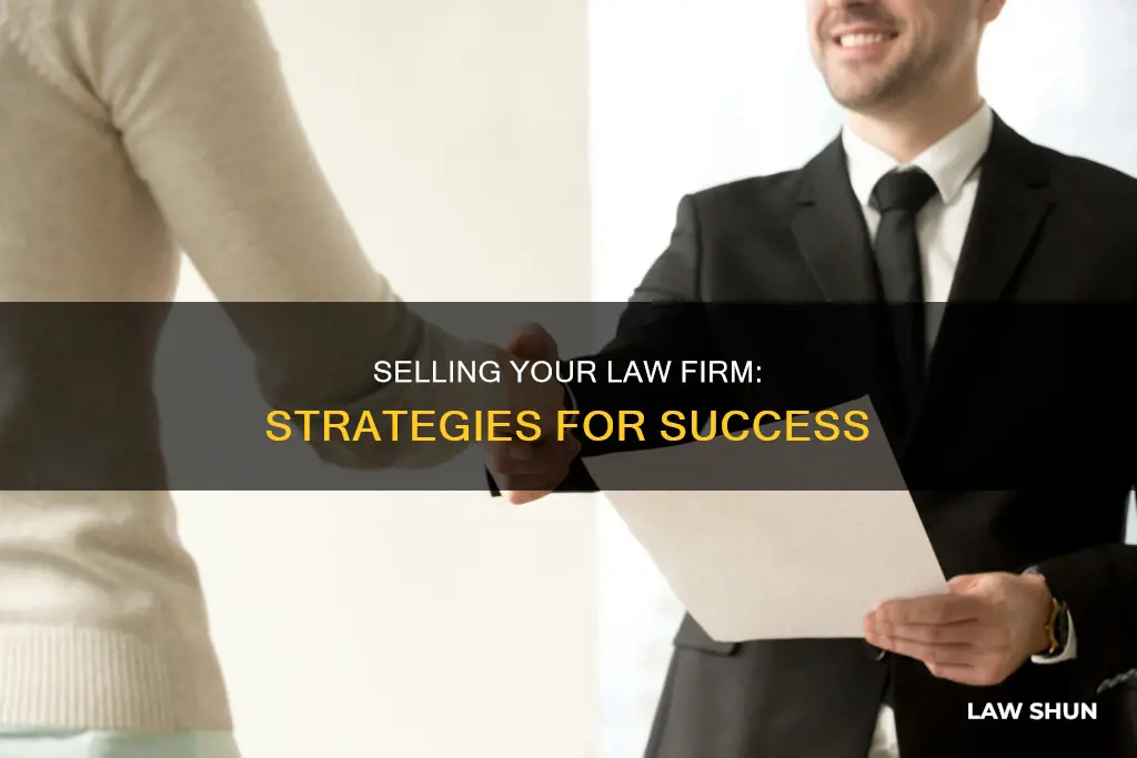 how can i sell my law firm