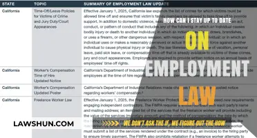 Stay Current on Employment Law: Strategies for Success