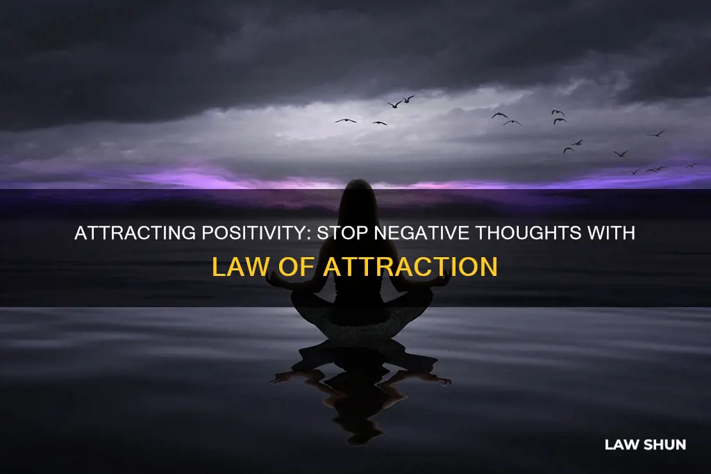how can i stop thinking about something law of attraction